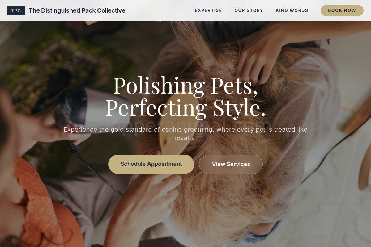 Animal Pet Grooming