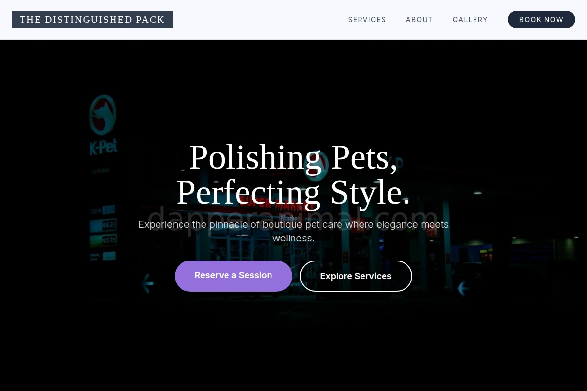Boutique Pet Services