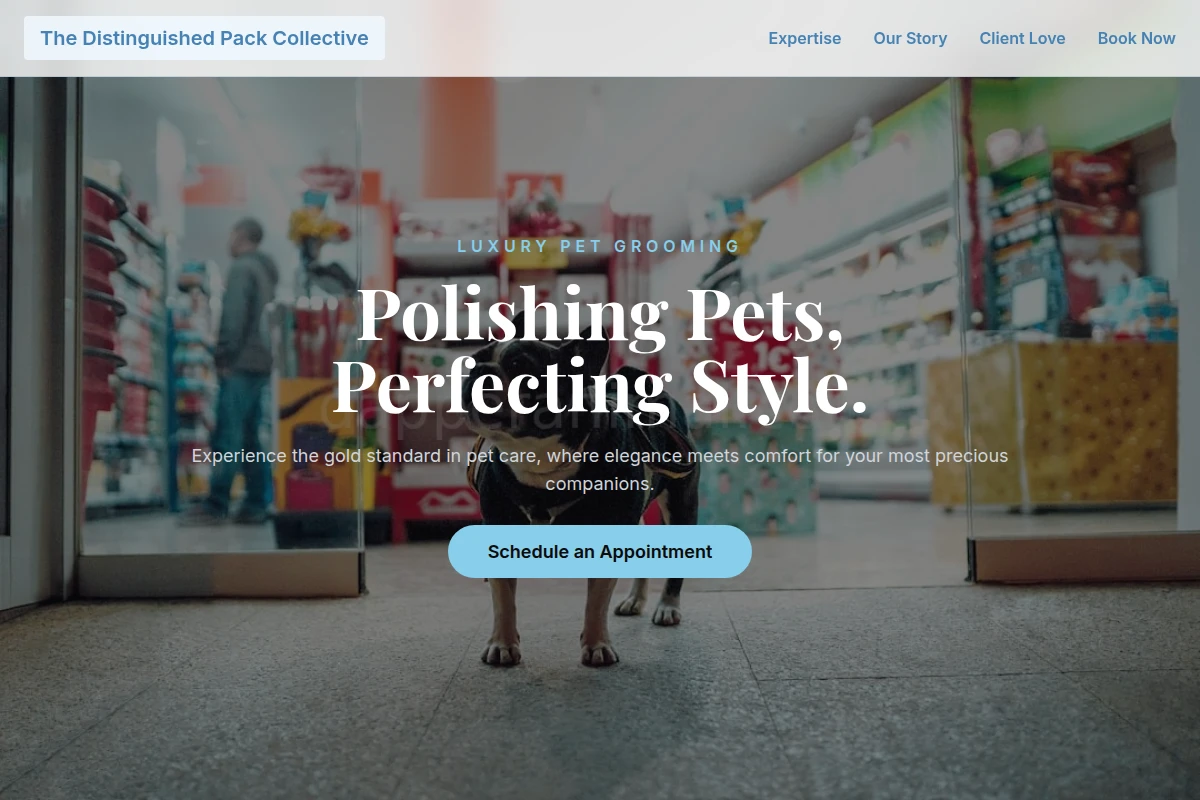 Groomed Pet Shop